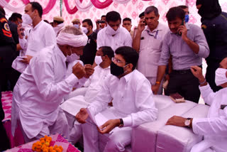 dushyant chautala inaugurated sub tehsil complex at khedi jalab village of hisar