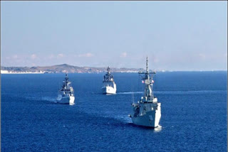 India Australia naval exercise