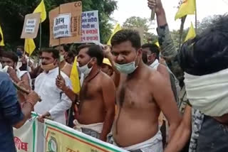 farmers protesting farmers bill