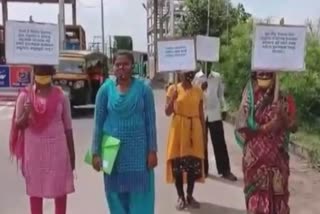 dalit family travels to naveen nivas seeking justice