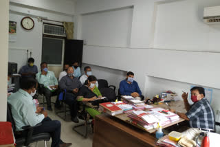 collector during meeting