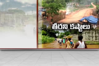 Construction of the Vegavathi bridge has stopped in vizianagaram