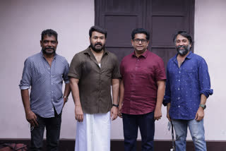 മോഹന്‍ലാല്‍ ദൃശ്യം 2വിന്‍റെ സെറ്റിലെത്തി  Mohanlal joins Drishyam 2 sets  Drishyam 2 sets  Drishyam 2 news  mohanlal movie Drishyam 2  മോഹന്‍ലാല്‍ ദൃശ്യം 2  ദൃശ്യം 2 ഷൂട്ടിങ്