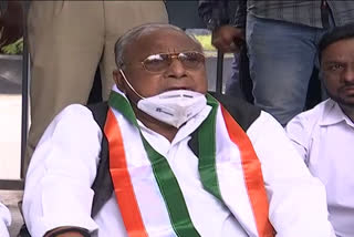 vh hanumantha rao protest agriculture bills in hyderabad