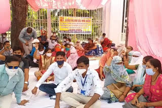 Picket in gwalior