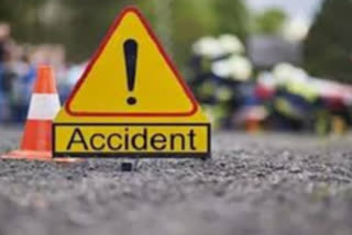 a women died with hit a car at national highway vengareddpelam nellore district