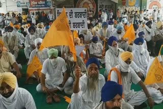 Akali Dal protest fatehgarh sahib