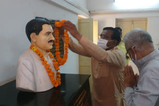 Barmer news, birth anniversary, eendayal Upadhyay