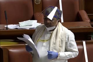 Siddaramaiah talks on State financial  Condition in Assembly