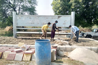 Delhi Government started construction of bus stand in Kharkhari Jatmal