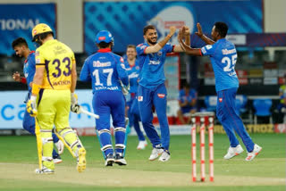 IPL 2020: Delhi capitals win againest Chennai Super Kings