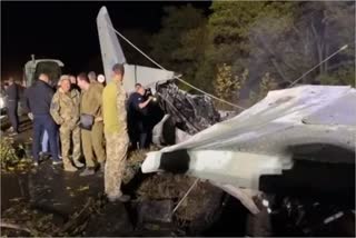 military plane carrying air force cadets crashes in ukraine, killing 22