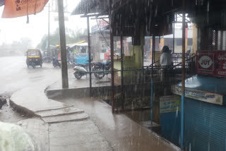 Heavy rain across Muddebiha's taluk