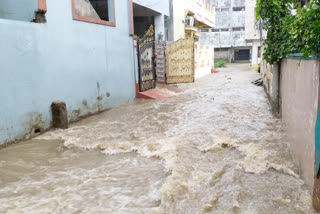 Heavy rainfall in Telangana