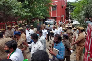 bjp protest in chennai