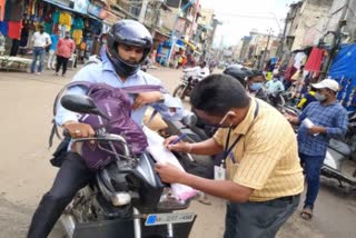 Belagavi municipality strict action against people without mask