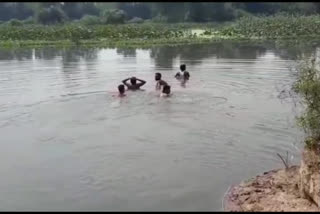 Hindon river being searched