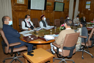 Himachal Cabinet meeting held in Shimla