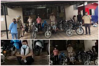 police-arrested-auto-lifter-of-saket-11-two-wheelers-recovered