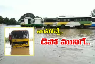 flood-water-into-nandyal-rtc-depo-at-kurnool-district