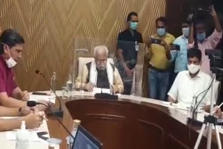 chief minister manohar lal in Meeting on Haryana Enterprises and Employment Policy-2020