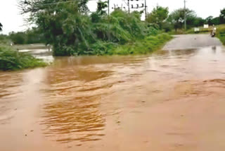 Heavy rain in Koppal