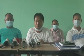 Press meet by Ex NDFB teams at Udalguri