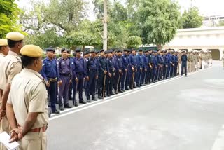 Rajasthan police,  nh 8,  st protest