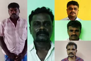 goondas act on five people in tiruvannamalai