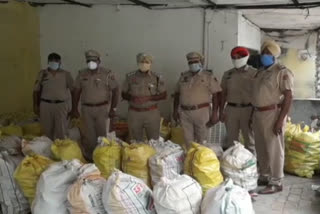 Police recovered large quantities of illegal liquor