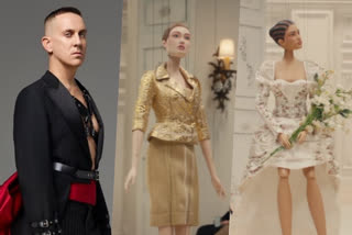 Interesting! American designer Jeremy Scott opts for marionettes to unveil new collection