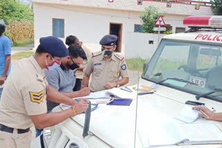 Puruwala Police challan people