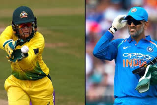 Alyssa Healy, MS Dhoni