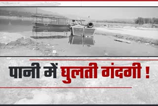 special report of etv bharat on Sewerage system of bilaspur