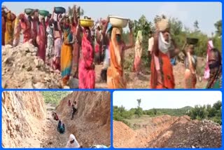 To resolve water crisis, MP village women cut hill to make way for water into pond