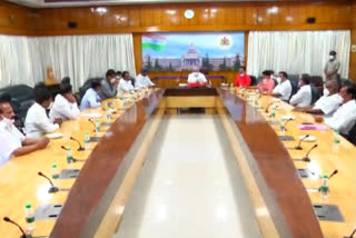 cm yadiyurappa meeting with MLCs