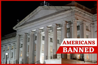 Americans banned from entering