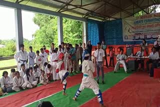 Karate Championship Competition Organised In lakhimpur