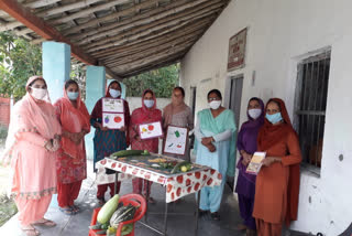 Camp organized under Nutrition Month in Dialdi bhoranj