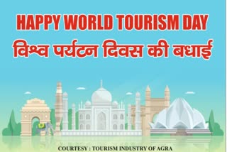विश्व पर्यटन दिवस पर गाइडों ने पर्यटकों को कहा धन्यवाद.