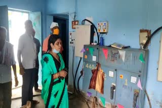 city-council-poonam-devi-inspected-phed-in-dumka