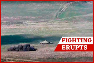 Fight erupts between Armenia Azerbaijan