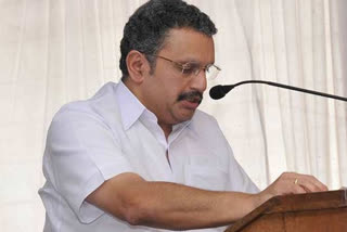 k muralidharan resigned  k muralidharan resigned campaigan committy  കെ മുരളീധരൻ രാജിവച്ചു  കെപിസിസി വാര്‍ത്തകള്‍