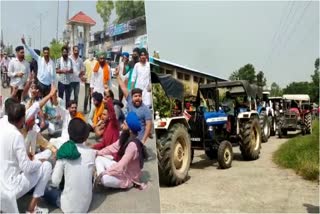 protest against farm bills