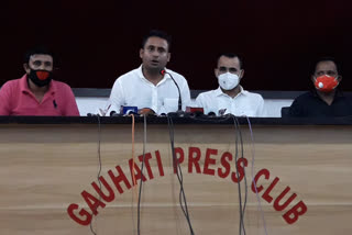 ABMSU pressmeet at guwahati