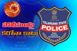 Corona high impact on Telangana police