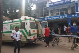 Sanjeevani 108 ambulance becomes Messiah for Corona patients in katni