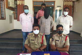 man arrested by police in chilakalooripeta guntur district