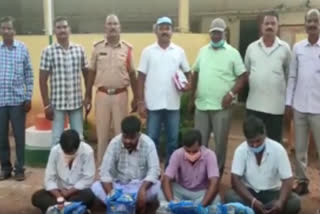 Jayashankar Bhupalapally Task force police Attacks on gutkha shops