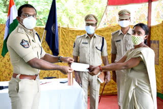 financial support to died home guard family members in kadapa